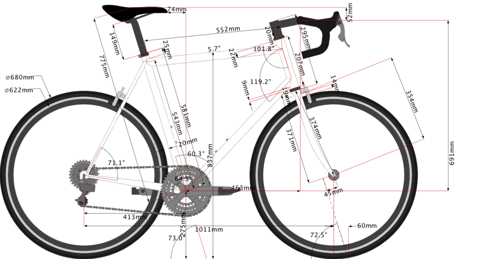 Lugged 953 Winter Road Bike Novice Frame Builder